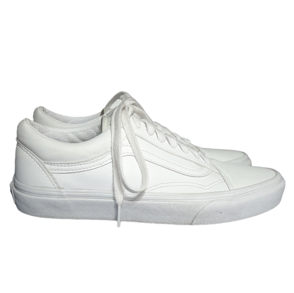 Vans White Low-Top Sneakers